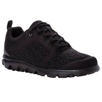 Propet Women's Active Walking Shoe - TravelActiv W5102 - All Black